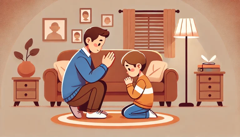 Όταν ο γονιός ζητά συγγνώμη